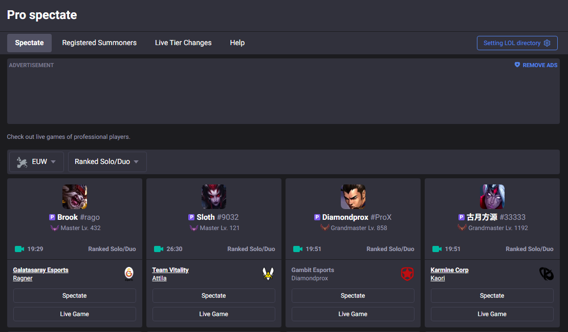 How to register a pro player tag – OP.GG Help Center